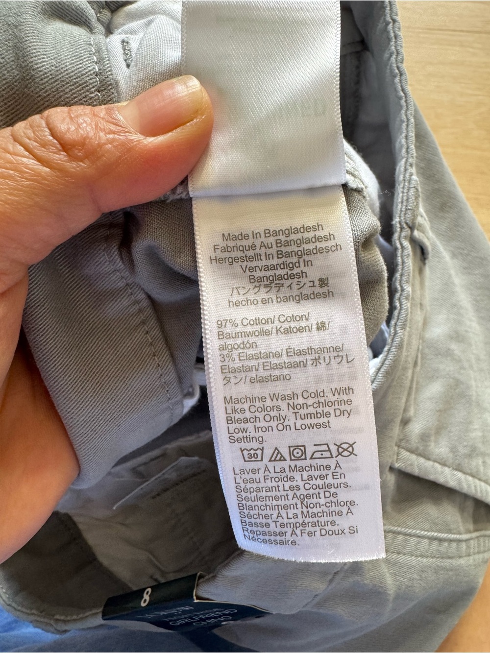 J. Crew High-Rise Women's Pants - Light Gray - Picture 6 of 9